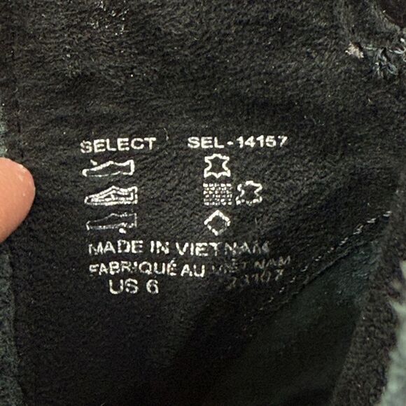 Taos Select Women’s Sz 6 Black Leather Double Side-Zip Pull On Ankle Boots - Picture 6 of 12